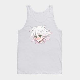 Nagito expression head design by Kībo-Kībo Tank Top